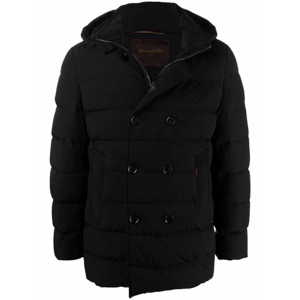Moorer Black Coats - Padded Coats Men